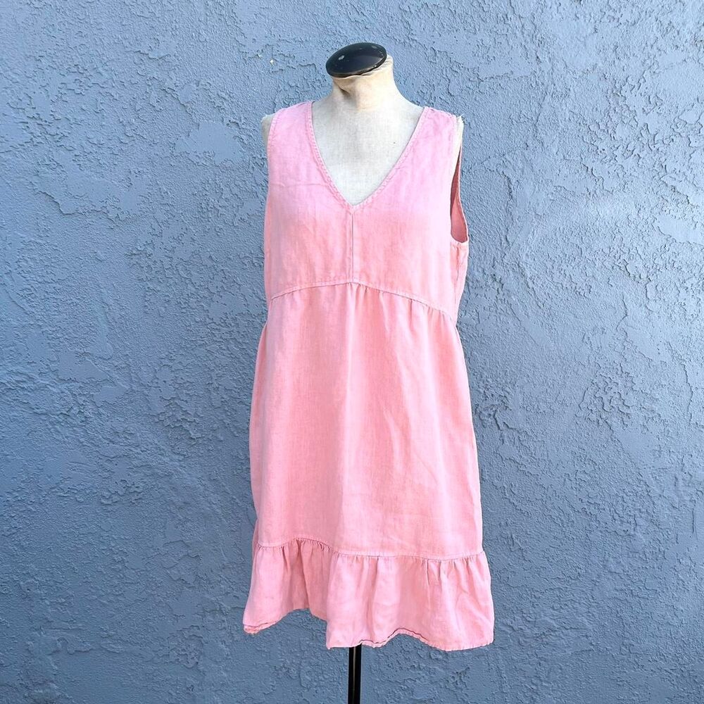 Cynthia Rowley Linen Dress iPeach Large dress